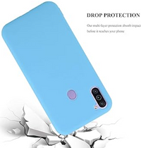 Silicone Case for Samsung Galaxy A11 - Blue