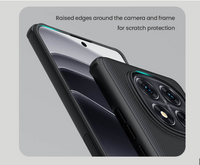 Super Frosted Matte Case for Redmi Note 14 Pro Plus 5G - Black