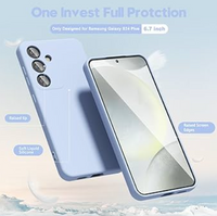 Silicone Case for Samsung Galaxy S24+ - Blue