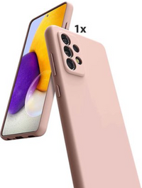 Silicone Case for Samsung Galaxy A72 - Pink
