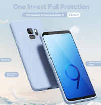 Silicone Case for Samsung Galaxy S9 - Blue