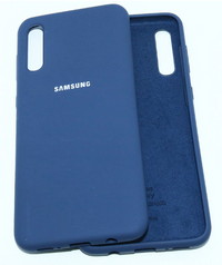 Silicone Case for Samsung Galaxy A50 - Blue