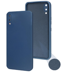 Silicone Case for Samsung Galaxy A02 - Blue