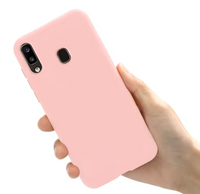 Silicone Case for Samsung Galaxy A10 - Pink