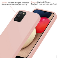 Silicone Case for Samsung Galaxy A02s - Pink