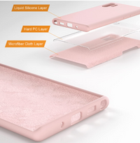 Silicone Case for Samsung Galaxy Note 10 - Pink