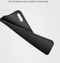Silicone Case for Samsung Galaxy A70 - Black