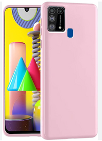 Silicone Case for Samsung Galaxy M31s - Pink