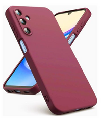Silicone Case for Samsung Galaxy A17 - Burgundy