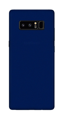Silicone Case for Samsung Galaxy Note 8 - Blue
