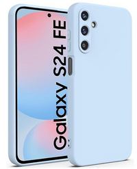 Silicone Case for Samsung Galaxy S24 FE - Blue