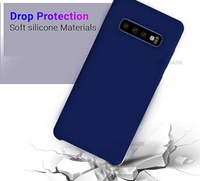 Silicone Case for Samsung Galaxy S10+ - Blue