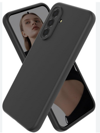 Silicone Case for Samsung Galaxy A36 - Black