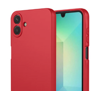 Silicone Case for Samsung Galaxy A07 - Burgundy