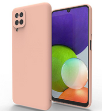 Silicone Case for Samsung Galaxy A22 - Pink