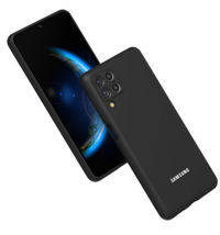 Silicone Case for Samsung Galaxy A22 5G - Black