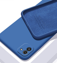 Silicone Case for Samsung Galaxy A03 - Blue