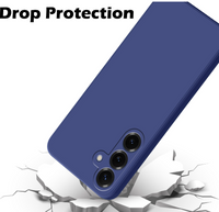 Silicone Case for Samsung Galaxy S25 - Blue