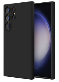 Silicone Case for Samsung Galaxy S23 Ultra - Black