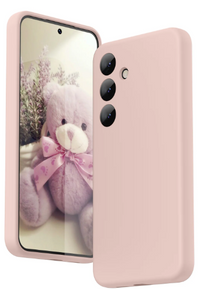 Silicone Case for Samsung Galaxy S24 - Pink