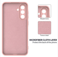 Silicone Case for Samsung Galaxy A17 - Pink