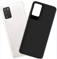 Silicone Case for Samsung Galaxy A02s - Black