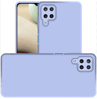 Silicone Case for Samsung Galaxy A12 - Blue