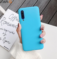 Silicone Case for Samsung Galaxy A30 - Blue