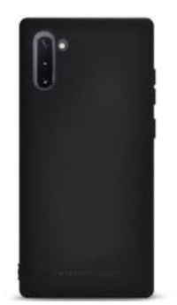 Silicone Case for Samsung Galaxy Note 10 - Black