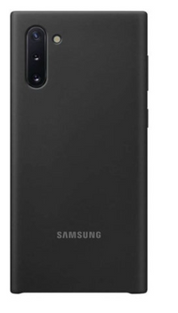 Silicone Case for Samsung Galaxy Note 10+ - Black