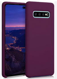 Silicone Case for Samsung Galaxy S10e - Burgundy