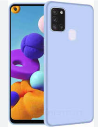 Silicone Case for Samsung Galaxy A21s - Blue