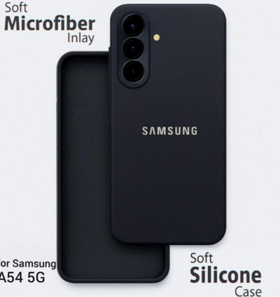 Silicone Case for A54 - Black