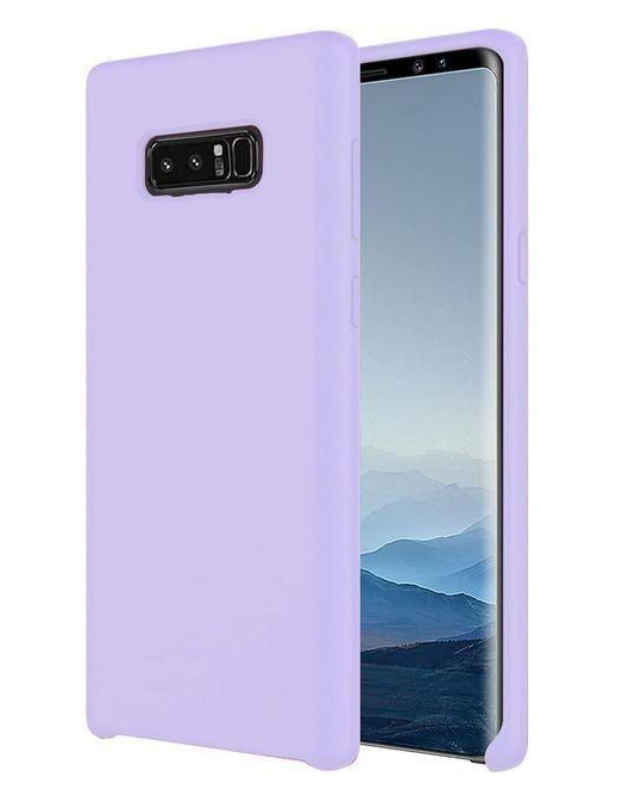 Silicone Case for Note 8 - Purple