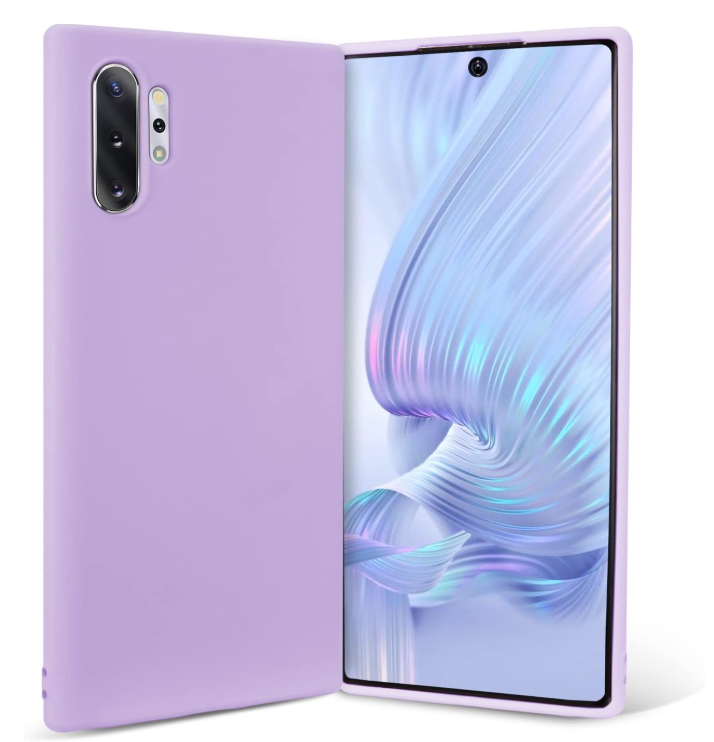 Silicone Case for Note 10 Plus - Purple