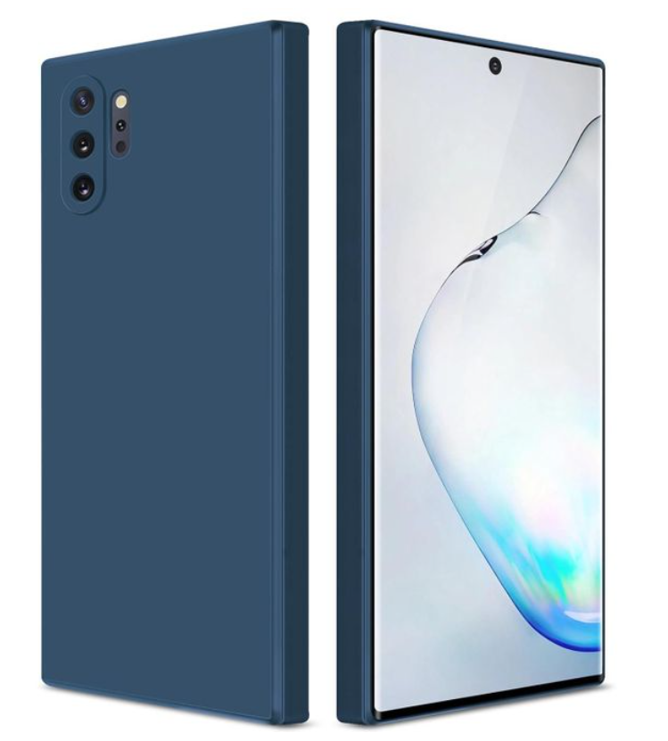 Silicone Case for Note 10 Plus - Navy Blue