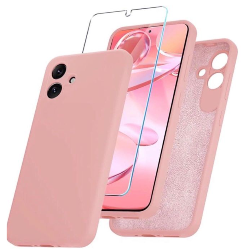 Silicone Case for A07 - Pink