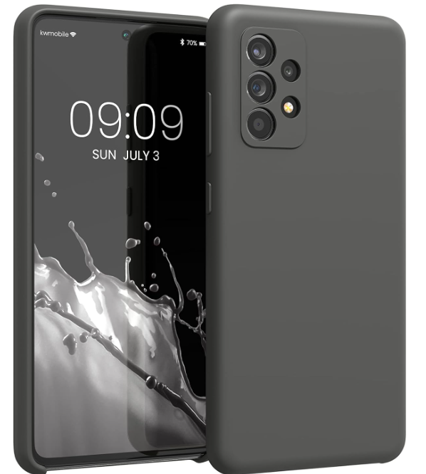 Silicone Case for A52 - Black