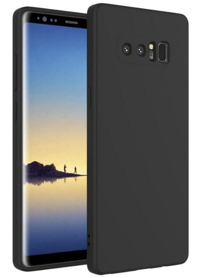 Silicone Case for Note 8 - Black