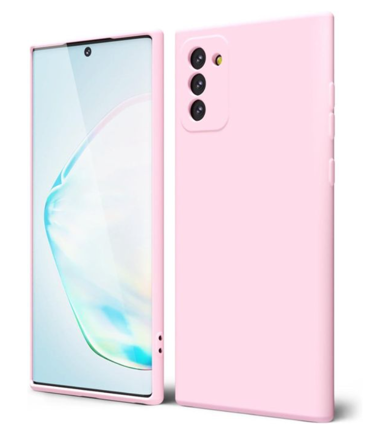 Silicone Case for Note 10 Plus - Pink