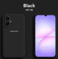 Silicone Case for A07 - Black