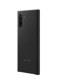 Silicone Case for Note 10 Plus - Black