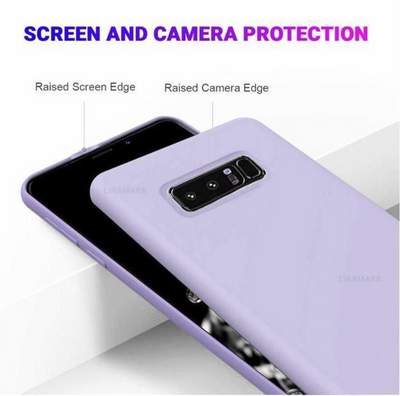 Silicone Case for Note 8 - Purple