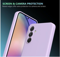 Silicone Case for A56 - Purple