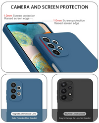 Silicone Case for A23 - Navy Blue
