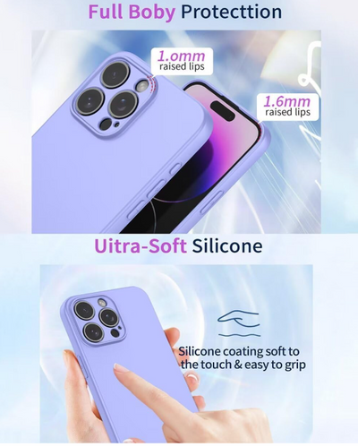 Silicone Case for A52 - Purple
