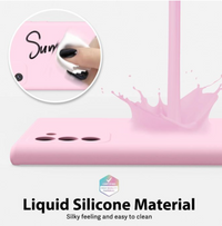 Silicone Case for Note 10 Plus - Pink