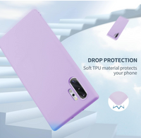 Silicone Case for Note 10 Plus - Purple