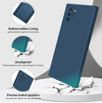 Silicone Case for Note 10 Plus - Navy Blue