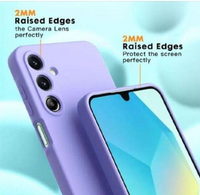 Silicone Case for A37 - Purple